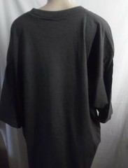 D. GRAY EXTRA LONG COTTON PLAIN T-SHIRT OR SLEEP SHIRT TSHIRT FITS M / L