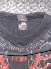 Civil Regime Bleach Koga T-Shirt Black Red White Size 2XL