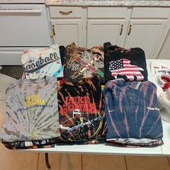 Bulk Lot 48 Graphic Print Shirts Mixed Sizes Graphics Sports Anime Festival #2