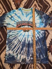 Howler Brothers Skulls N’ Begonias Tie Dye “High Dye” T Shirt Men’s Medium NWT
