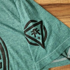 American Fighter Double Sided Graphic T-Shirt Turquoise Size 3XL/XXXL