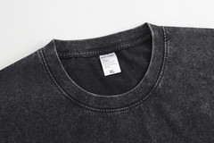 Vintage Men’s T-Shirt Oversized Acid Wash Tee 100% Cotton Trending Streetwear