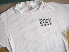 VTG 90s Fruit Loom Rock Wear MTB Biking Idaho Outdoor Art Promo Tee T-Shirt XS