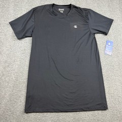 Champion Men’s Double Dry Performance T-Shirt Black 2XL Athletic Gym Tee NEW