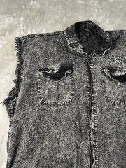 2 Piece Combo 2020 Sturgis Cut Off Button Up Shirt And a 2021 Sturgis Ballcap