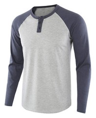 Zonbailon men’s t-shirt quick dry breathable bottomed shirt long sleeve