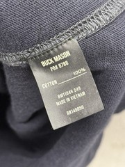 Buck Mason Men’s Field-Spec Cotton Heavy Tee Night Sky Venice Wash Size Medium