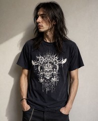 VTG 2008 Deathklok Metalocalypse Tour Shirt, Men’s Large Adult Swim Brendon