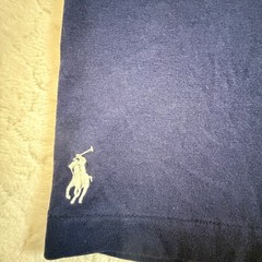 Polo Ralph Lauren Stitched Varsity Logo T-Shirt Navy Blue Men’s Sz Md