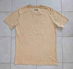 Under Armour Men’s Small BULL Yellow Shirt Project Rock Brahma Bull Logo T-Shirt