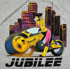 Marvel – X-Men – Jubilee motorcycle – gray XL – T-Shirt