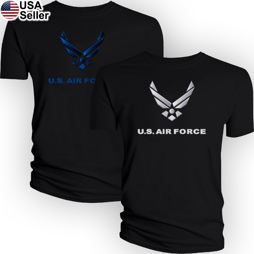 USAF T-Shirt US Air Force PT Physical Training Military Workout Gym JUF01
