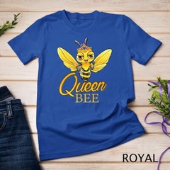 Queen Bee Crown Honey Bee Hive Gift T-Shirt Unisex T-shirt