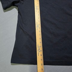 Uniqlo U AIRism Cotton Oversized T-Shirt Mens 3XL Black Crew Neck 475355