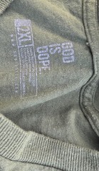 ​God Is Dope Clothing Lot 4pc Streetwear Denim Bucket Hat Graphic T-Shirts 2XL