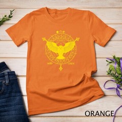 Owl Moon Geometric Pattern Wild Free Minimal Bird Space Art Tee Unisex T-shirt