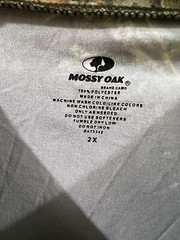 Vintage Y2K Mossy Oak Shirt Green Mossy Oak Obsession Camo Camouflage MEN’S 2XL