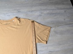 PS/Basics Men’s T-shirt Size Small Yellow Short Sleeve Crew Neck
