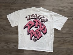 Hellstar Dennis Rodman Bad Boy White T-Shirt Mens Size (S) Streetwear Rap Skate