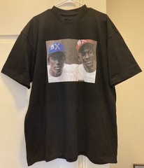 Michael Jordan Magic Johnson Real Friends T-Shirt Men’s Sz L Bulls Lakers Baggy