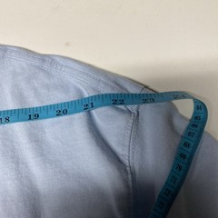 S/2 ST JOHNS BAY T- SHIRT MENS 3XLT Big & Tall Lt. Blue & Blue Pocket Cotton L-1