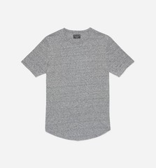 Goodlife Tri-Blend Scallop Crew T-Shirt Heather Grey Size XL