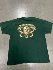 USMC Vintage T-Shirt Size L by Soffe Embroidered Marine Corps USA
