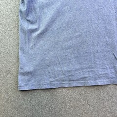 Polo Ralph Lauren Shirt Mens Large Blue Short Sleeve V Neck Classic Casual Adult