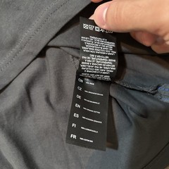 Kuhl Shirt Mens Large Grey Wildfibre Short Sleeve Tee Carbon 100% Cotton NEW