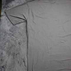 Sada Shirt Mens 4XL Gray Crew Neck Tee Short-sleeve undershirt Casual