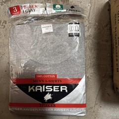 3 Pieces (2 Black 1 Gray) 3xL A Shirt/ Tang Top Special