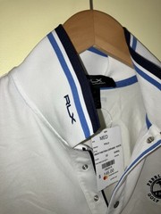 POLO Ralph Lauren RLX Golf NEW PEBBLE BEACH LINKS Polo SHIRT Top Size M NWT