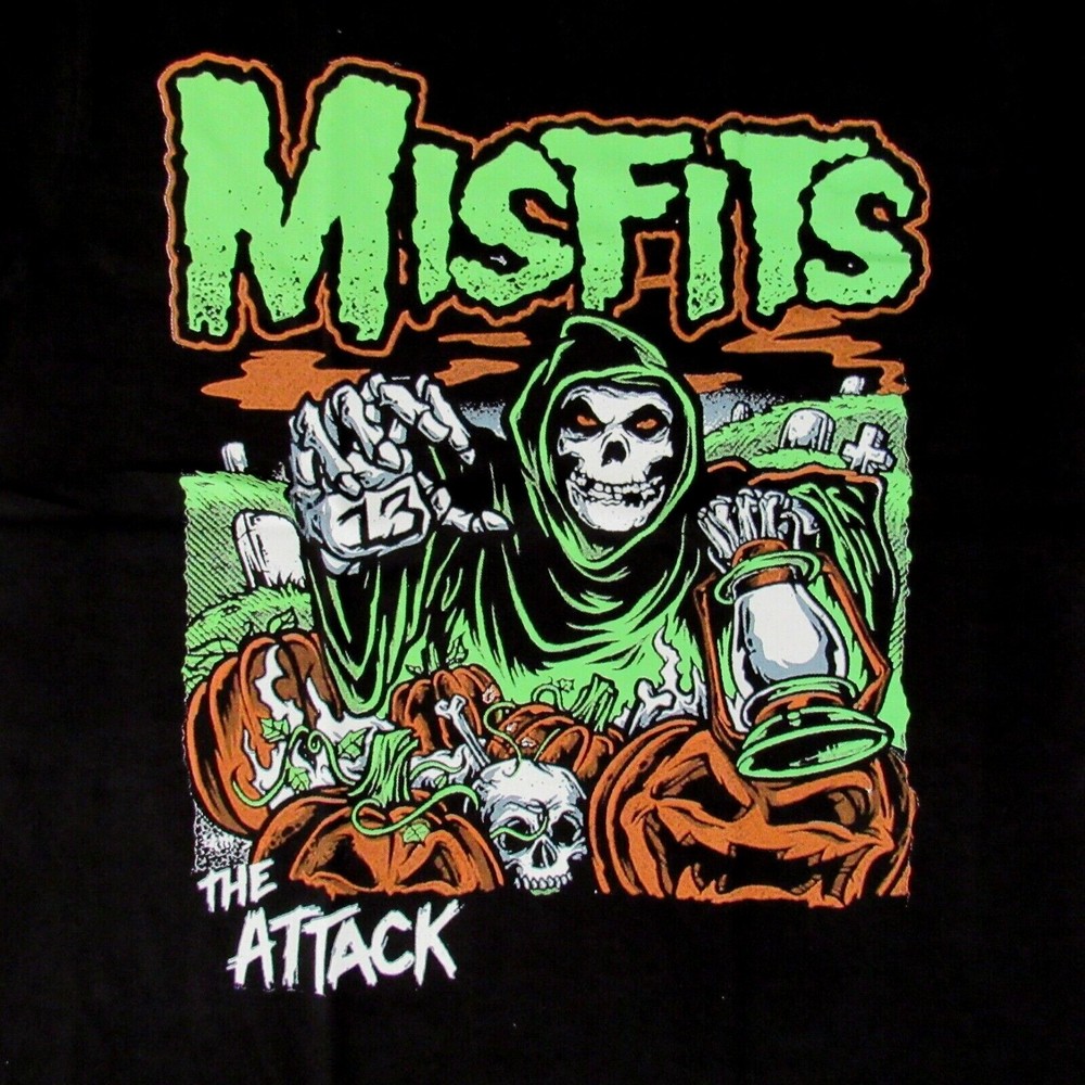 FREE SAME DAY SHIPPING New Punk MISFITS THE ATTACK MEDIUM