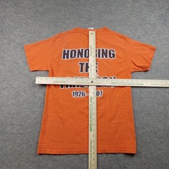 Delta Shirt Mens Small Orange Honoring Tradition 1926-2007 Native Graphic Tee