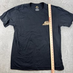 Mossy Oak Men’s Black Outdoor Retro Hunting Graphic Tee Shirt Size Large Logo