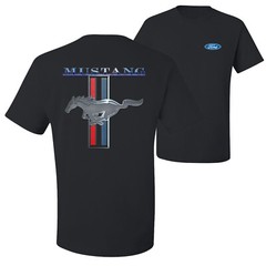 Ford Mustang Classic Pony USA Logo Men Graphic Tshirt