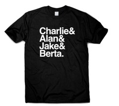 Charlie Alan Jake Berta Tshirt Two and A Half Men Lovers Characters Gift Present