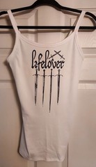Lifelover tank top dagger design lifelover shirt life lover crop top or cropped