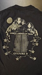 Migos Tour 2018 Culture 2 Graphic T-Shirt Adult S Black Rap Tee Hip-Hop
