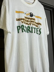 Vintage Graphic Tshirt Large White Pool Table Graphic Shirt 1996 Single Stitch