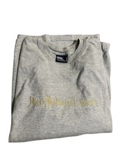 Polo Ralph Lauren Reg Patent Office Embroidered Long Sleeve T-Shirt Size Large
