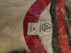 Matco Tools Stars Baseball Tee Shirt Size M Flag Red White Blue