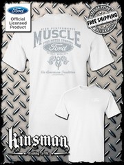 Ford High Performance Muscle V8 Logo 2-Sided T-Shirt – Mustang GT500 Shelby