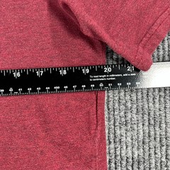 prAna Shirt Mens Large Red Short Sleeve Casual Comfort Outdoors Hiking