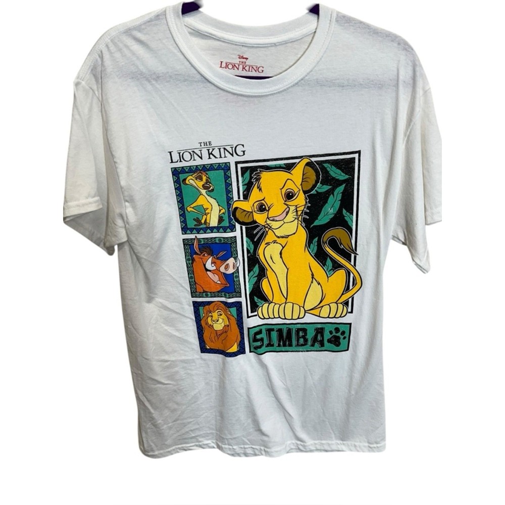 Disney The Lion King Graphic tee tshirt Simba cub men’s medium