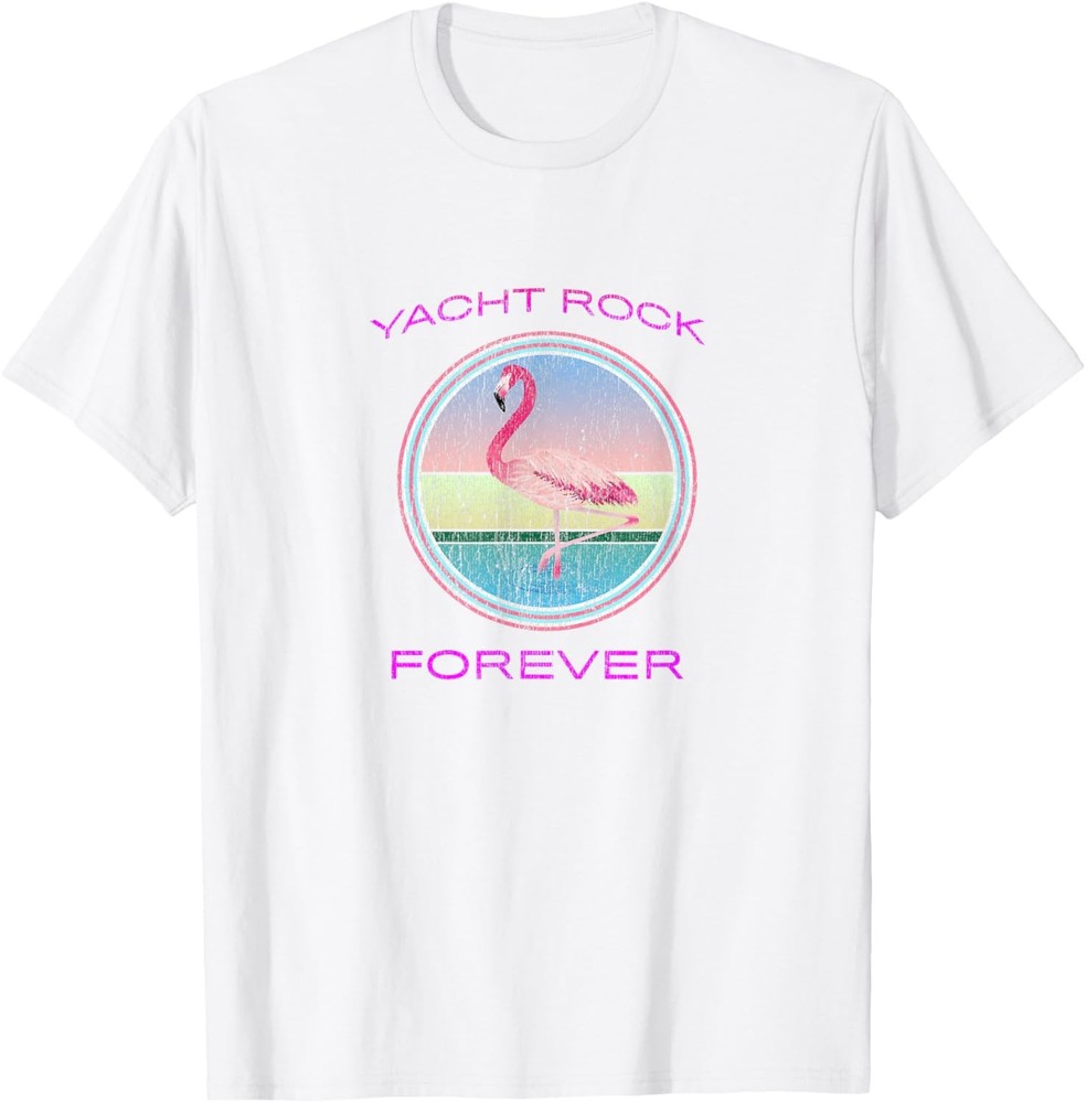 Yacht Rock Forever T-Shirt 80s Retro Faded