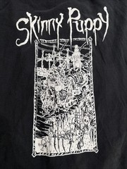 HTF Skinny Puppy Down The Socio Path Tour 2015 Shirt Long Sleeve Mens L RARE