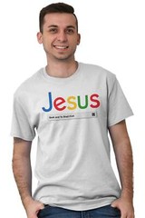 Christian Faith Jesus Seek and Ye Shall Find Womens or Mens Crewneck T Shirt Tee