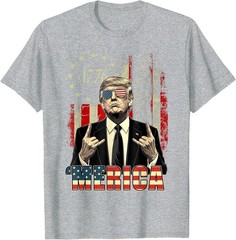 Merica 250 American Years 1776 2026 Trump 250th Anniversary T-Shirt