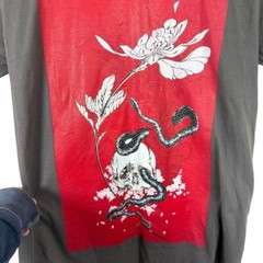 Deathwish Zac Scheinbaum & Stace Forand Still Life Men’s Tee in Grey/Red Size M